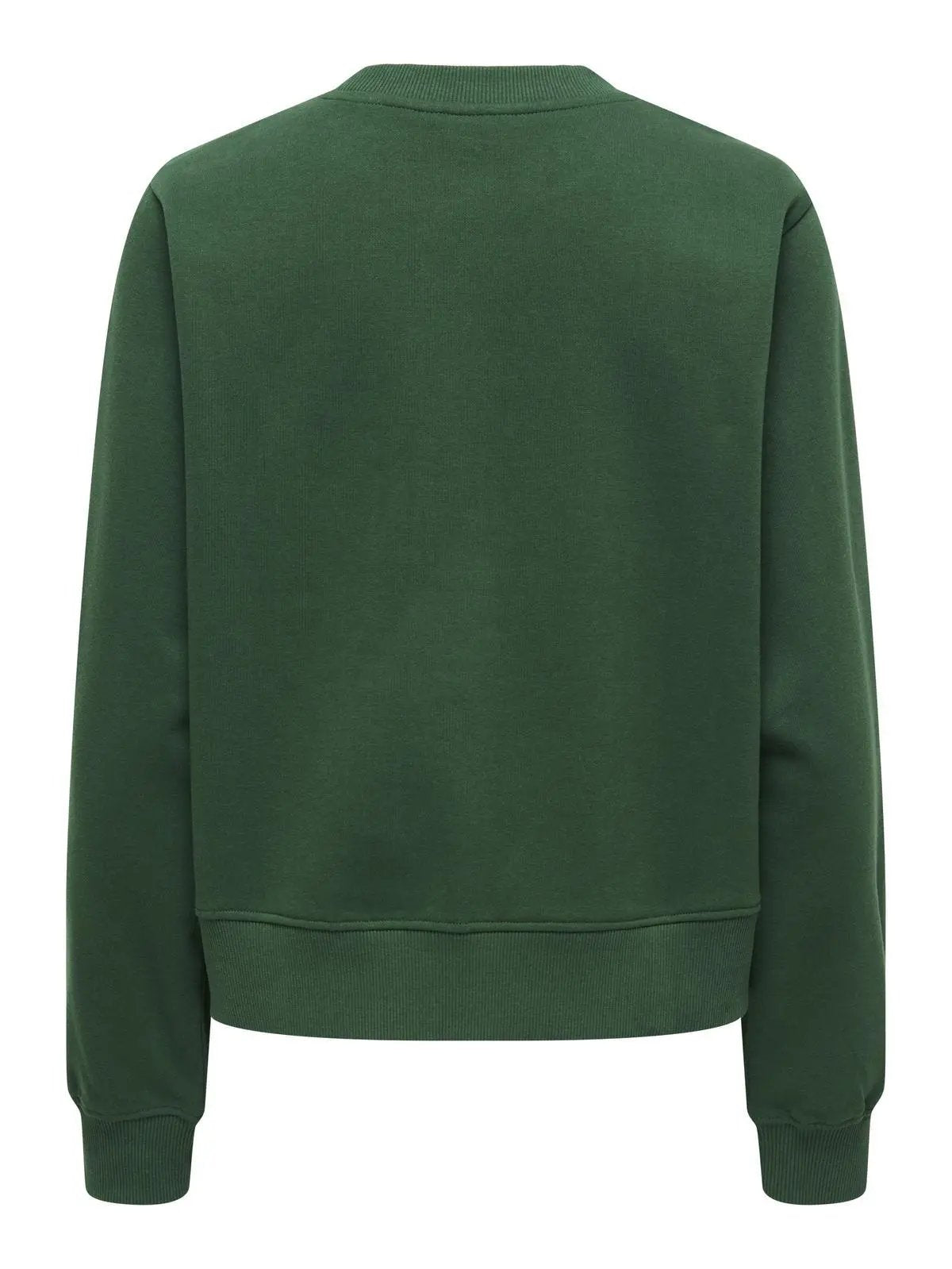 15363143 ONLBILA L/S BEAR O-NECK CS US VERDE ONLY