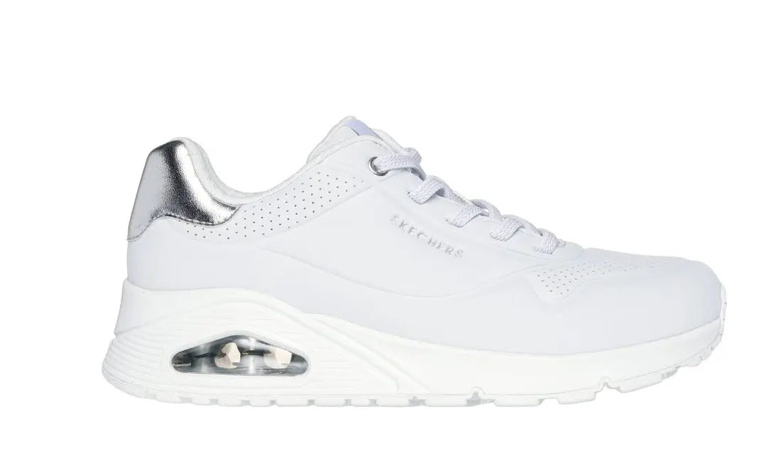 155196 UNO-SHIMMER AWAY BIANCO SKECHERS