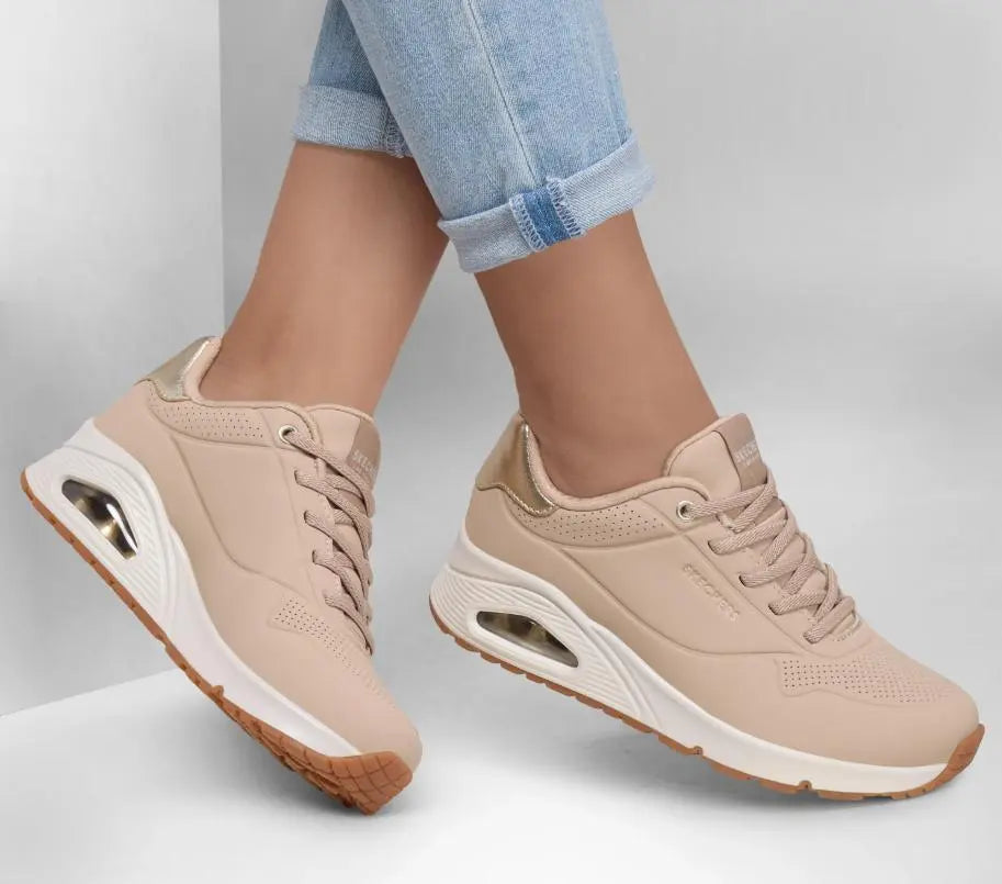 155196 UNO-SHIMMER AWAY NATURAL SKECHERS