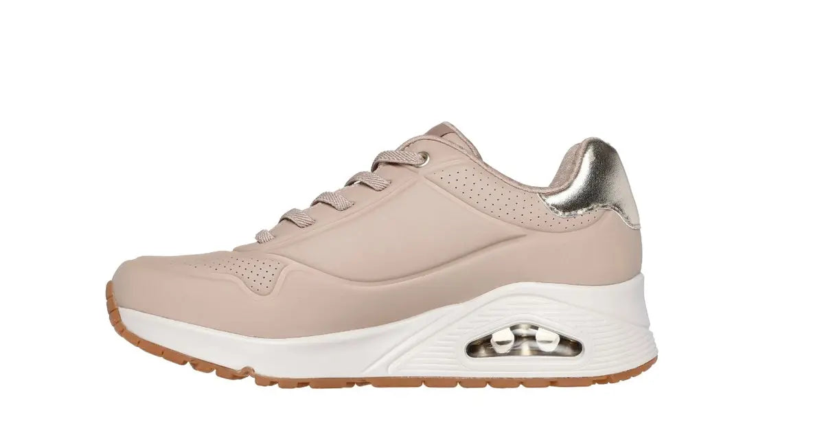 155196 UNO-SHIMMER AWAY NATURAL SKECHERS