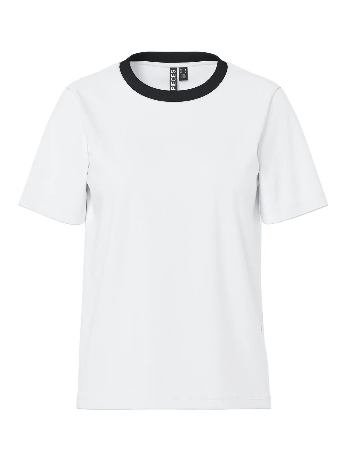17140802 PCRIA SS SOLID TEE NOOS BIANCO PIECES