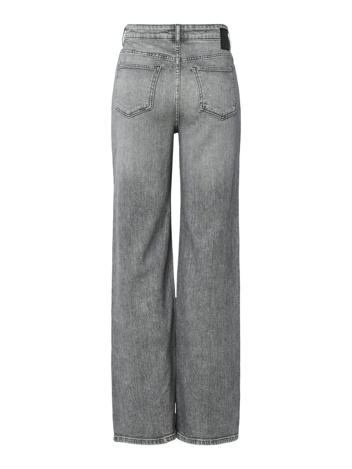 17159804 PCSILKE MW WIDE JEANS MG NOOS GRIGIO PIECES