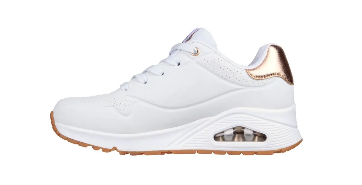 177094 UNO GOLDEN AIR BIANCO SKECHERS