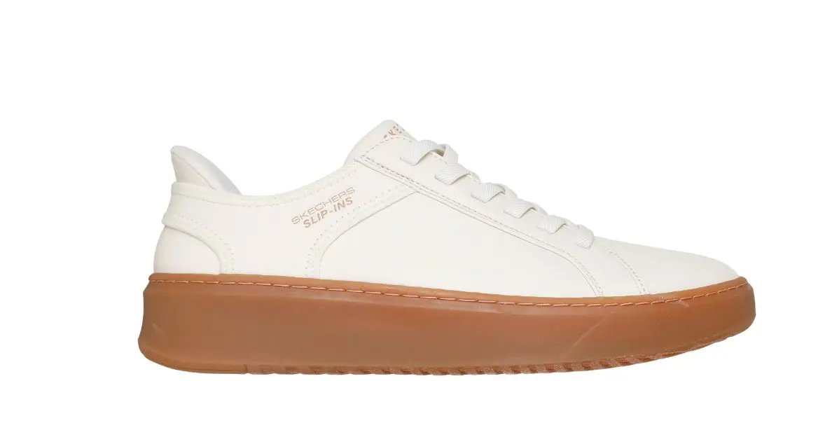 183177 COURT BREAK DOUBLE BIANCO SKECHERS