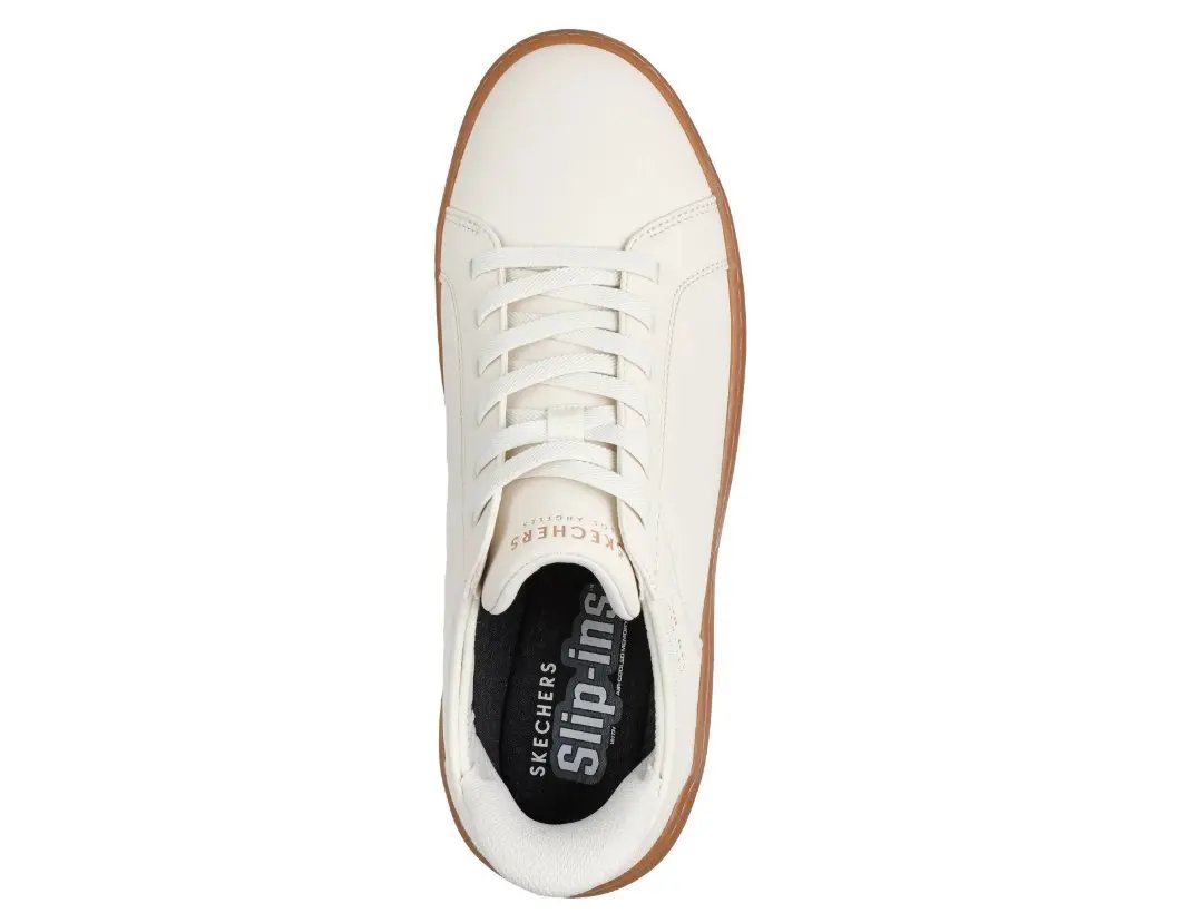 183177 COURT BREAK DOUBLE BIANCO SKECHERS