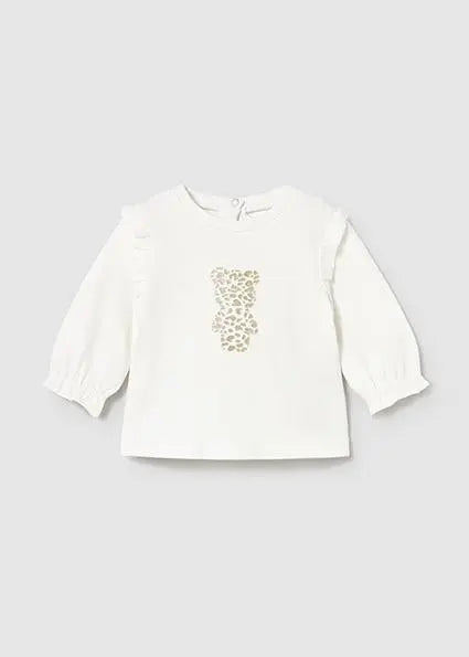 2055 MAGLIETTA M/L ECRU MAYORAL