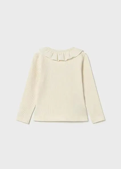 2112 POLO M/L COSTINE CREMA MAYORAL