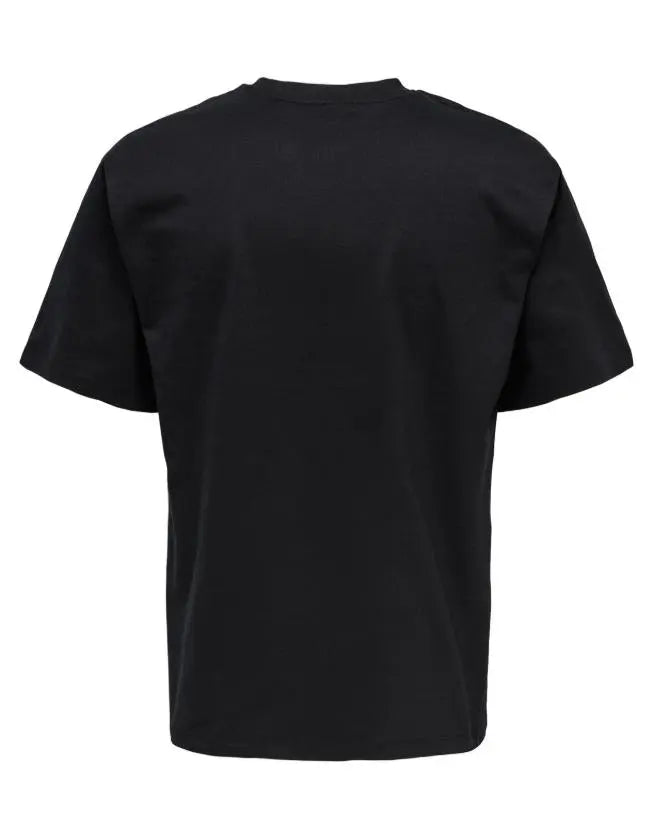 22022532 ONSFRED LIFE RLX SS TEE NOOS NERO ONLY&SONS