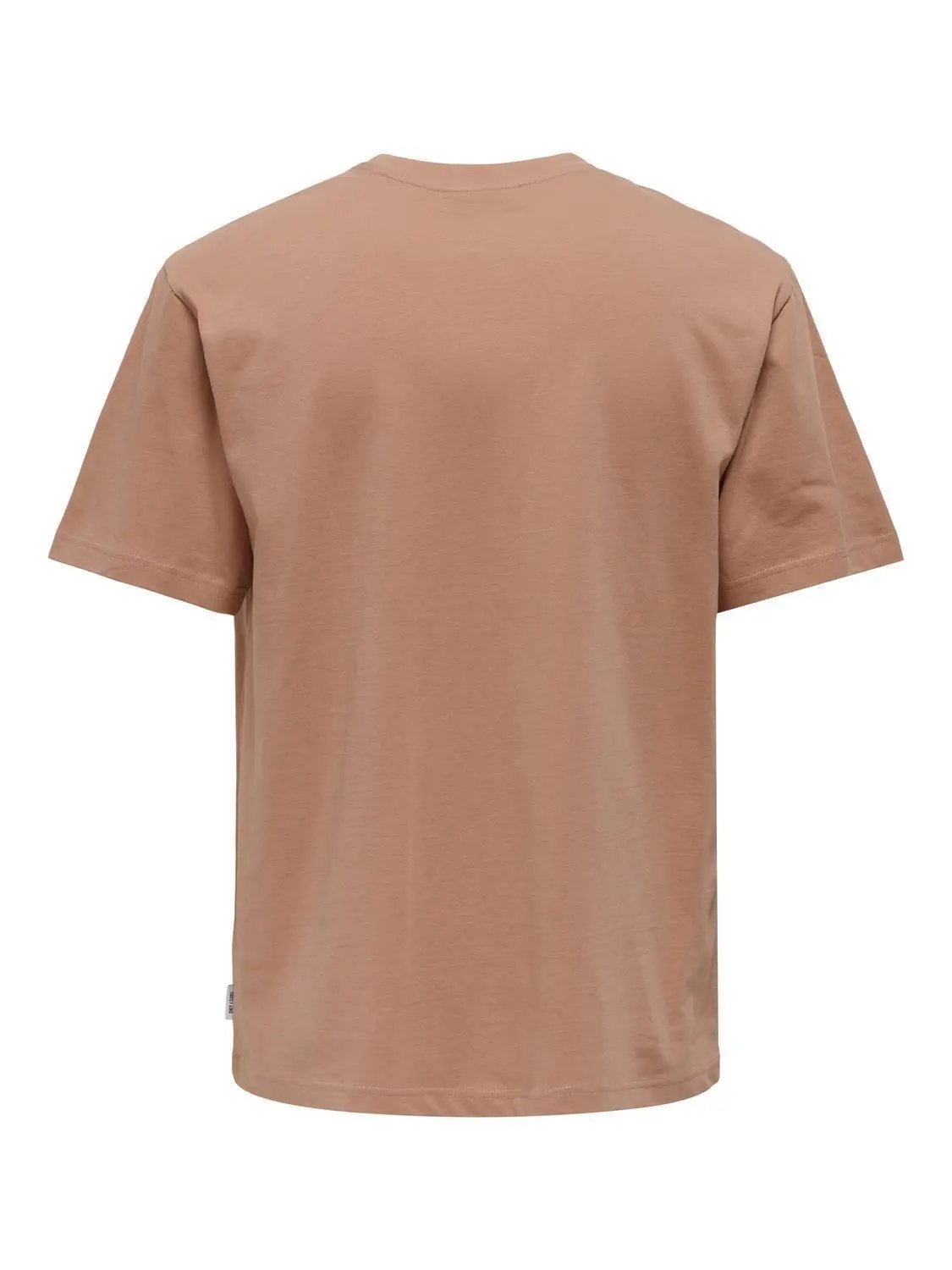 22022532 ONSFRED RLX SS TEE NOS MARRONE CHIARO ONLY&SONS
