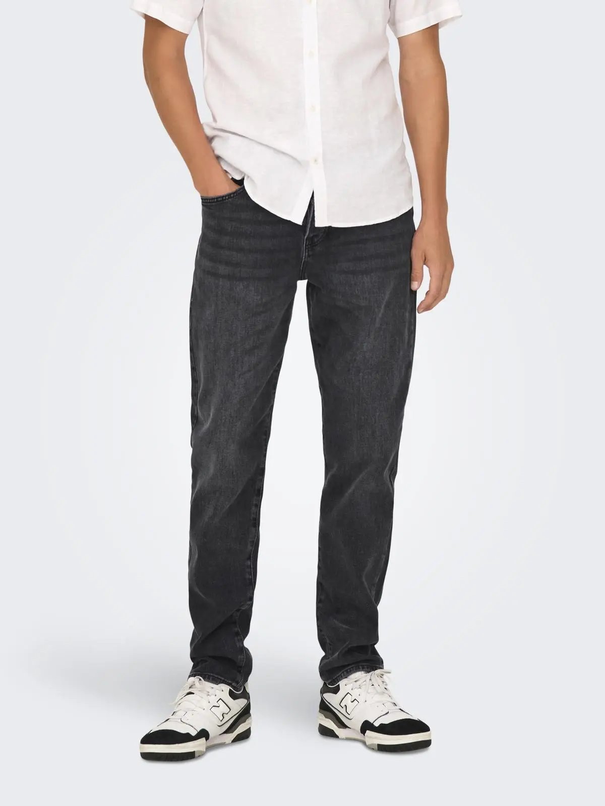 22027850 ONSYOKE TAPERED WB 7850 DOT DNM NERO ONLY&SONS