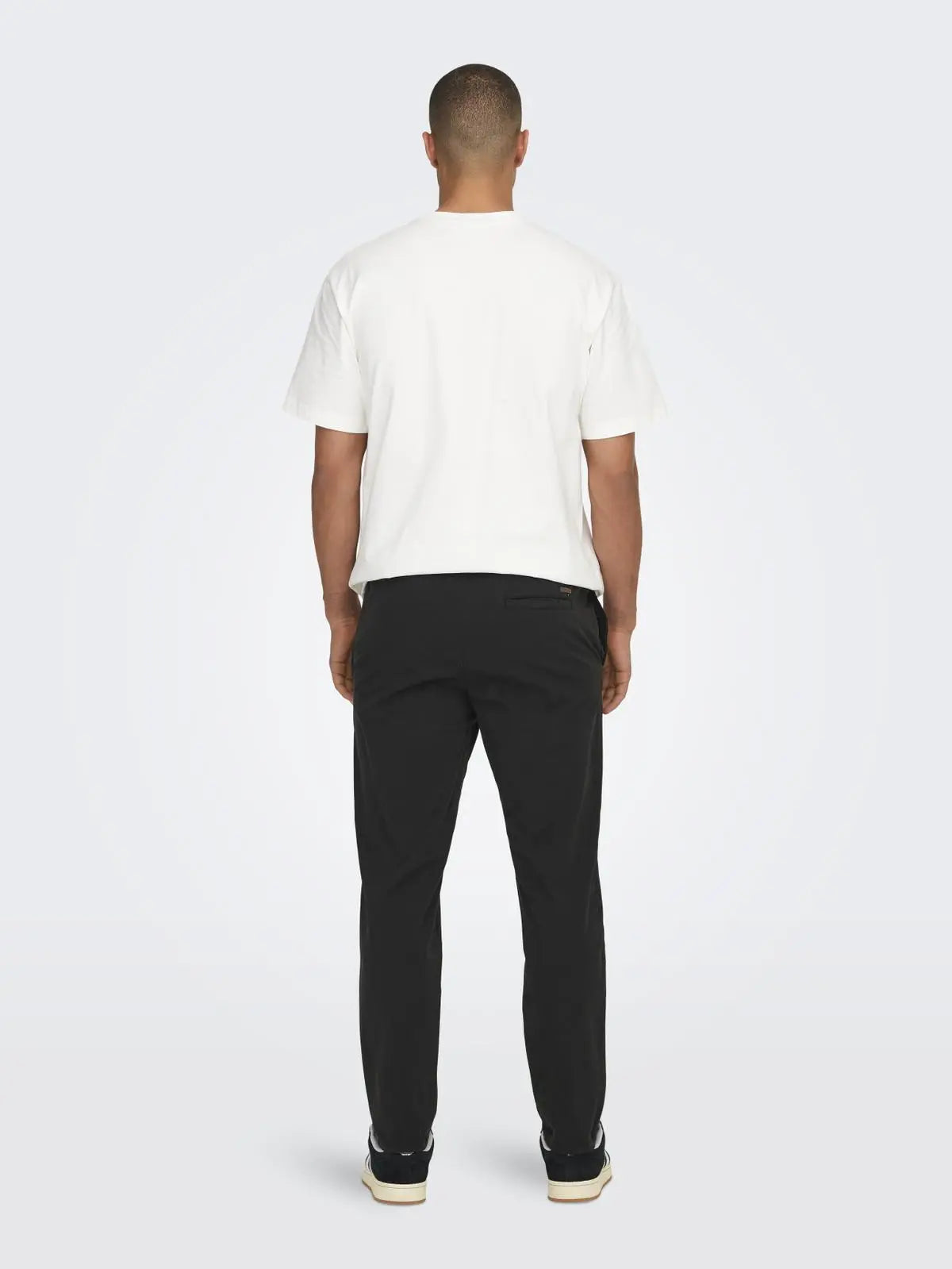 22029765 ONSLINUS TAPER 0183 PANT NOOS NERO ONLY&SONS