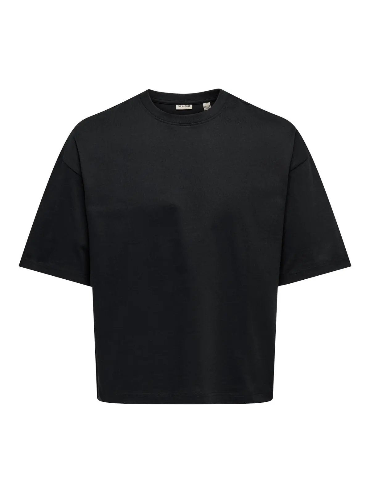 22035811 ONSFRED RLX SS CROP TEE NERO ONLY&SONS