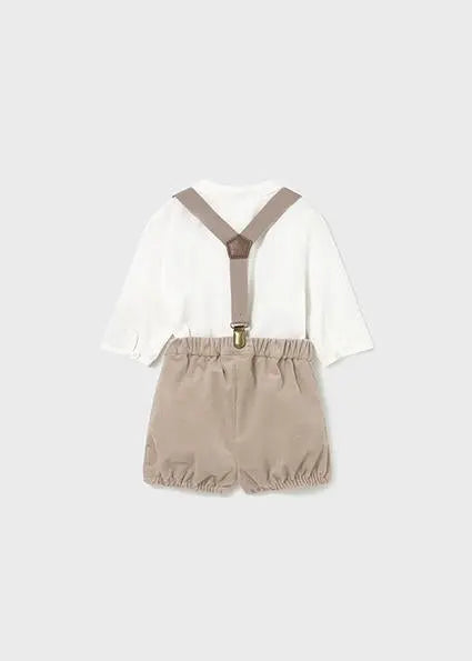 2257 COMPL. PANTA CAMICIA BRETEL BEIGE MAYORAL