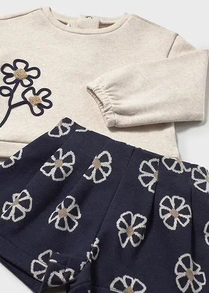 2262 COMPL.BERMUDA JACQUARD BLU MAYORAL