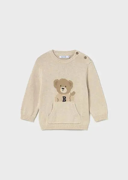 2341 MAGLIONE INTARSI GRANDE CEREALE MAYORAL