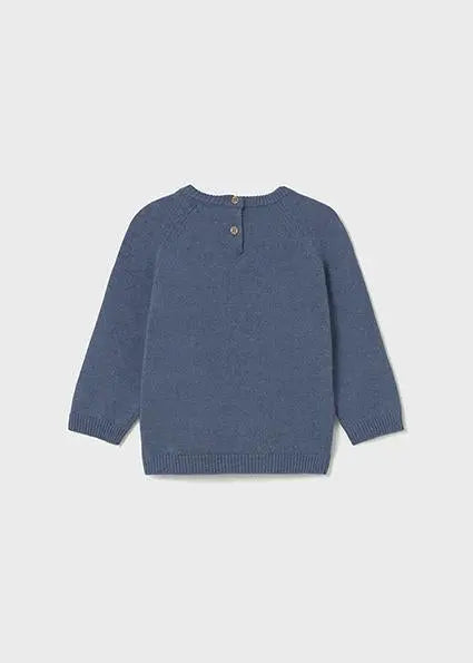 2345 MAGLIONCINO INTARSIO ANIMAL BLU MAYORAL