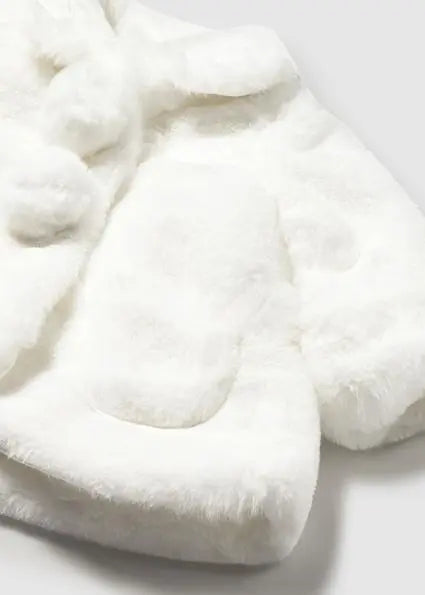 2402 CAPPOTTO PELLICCIA ECRU MAYORAL