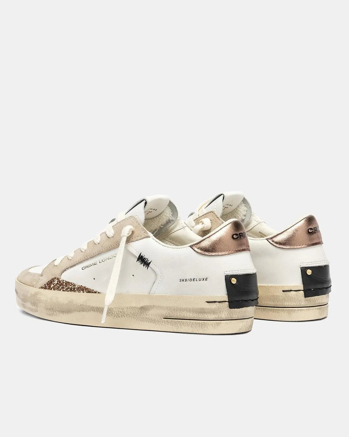 25100 SK8 DELUXE BIANCO CRIME