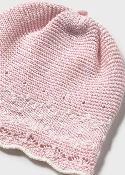 2556 COMPL.GHETTINA E CAPPO.TRICOT ROSA QUARZO MAYORAL