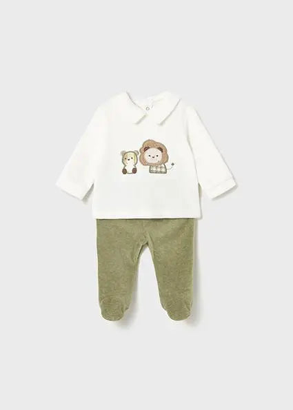 2562 COMPL.GHETTINA CINIGLIA COLLO VERDE OLIVA MAYORAL