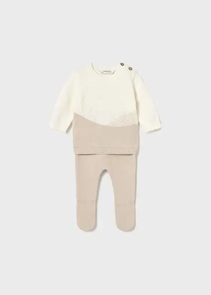 2563 COMPL.GHETTINA MAGLIA PANNA MAYORAL