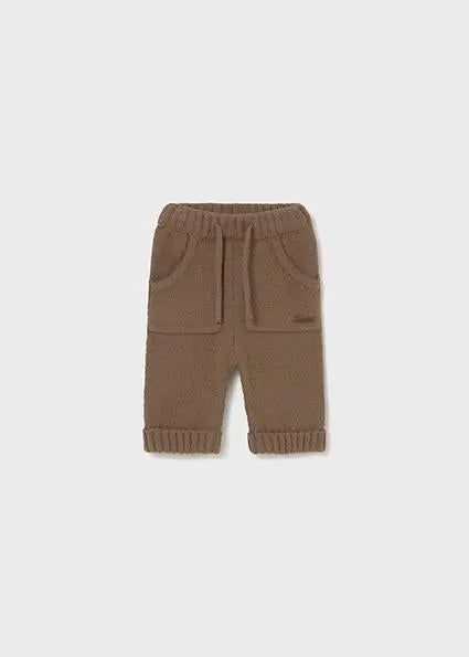 2579  PANTALONE LUNGO TRICOT CACAO MAYORAL