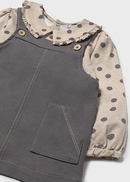 2926 COMPLETO SALOPETTE PIOMBO MAYORAL