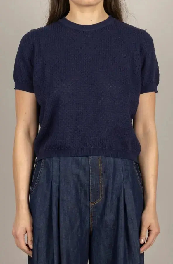 2AB2158 KNITWEAR BLU VICOLO