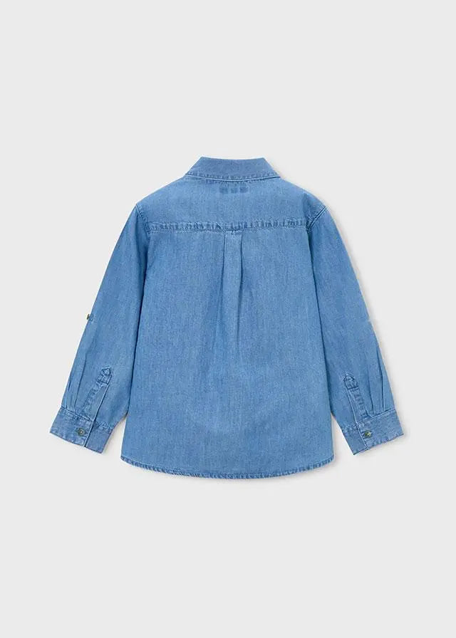 3122 CAMICIA M/L DENIM DENIM MEDIO MAYORAL