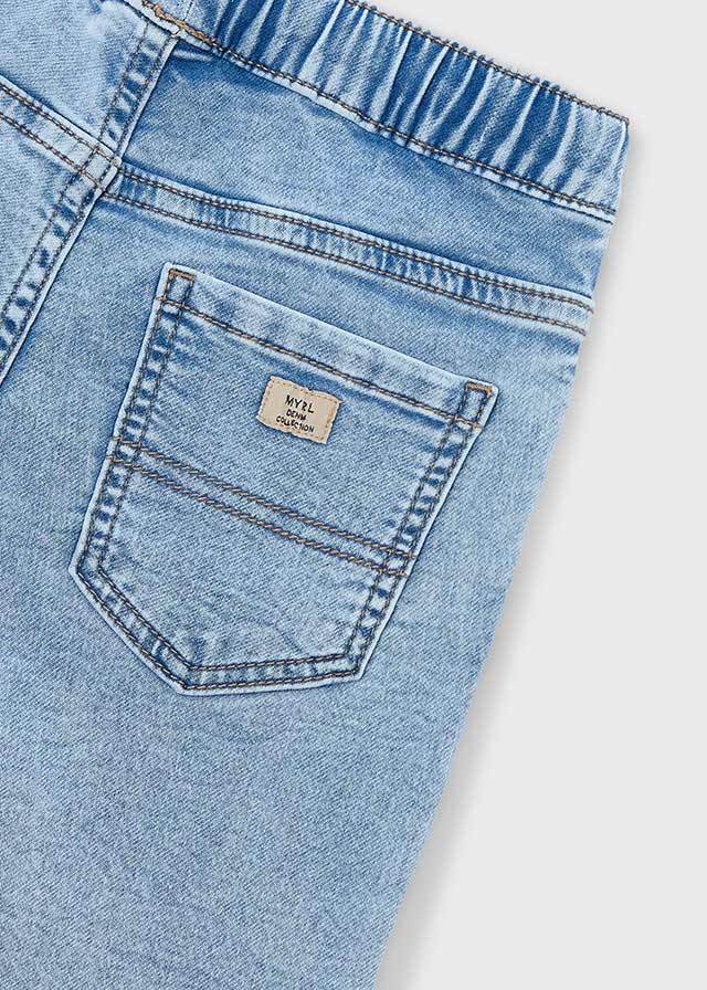 3210 BERMUDA SOFT DENIM JOGGER DENIM CHIARO MAYORAL