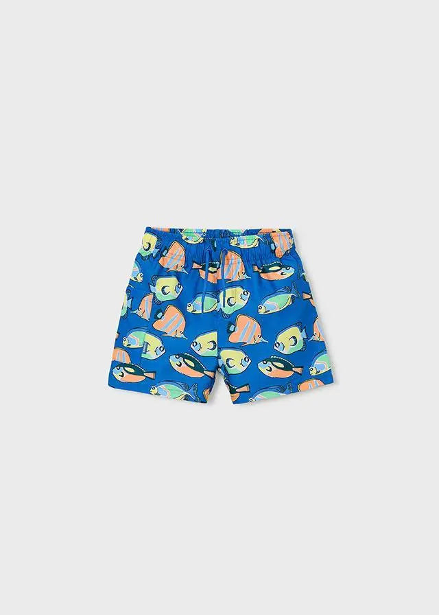 3612 COSTUME BERMUDA STAMPATO AZZURRO MAYORAL