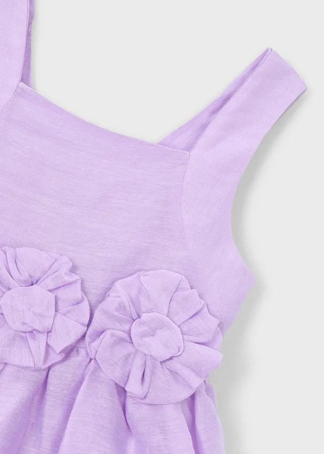 3916 VESTITO LINO MALVA MAYORAL
