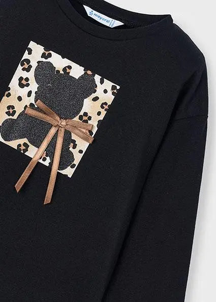 4010 MAGLIETTA M/L NERO MAYORAL