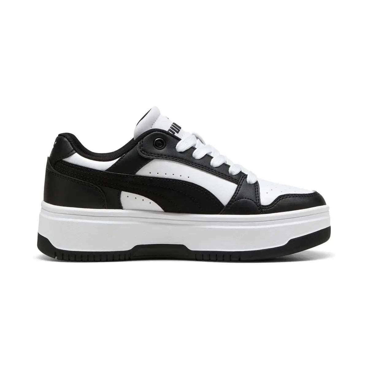 403737 REBOUND FEMME  JR BIANCO NERO PUMA
