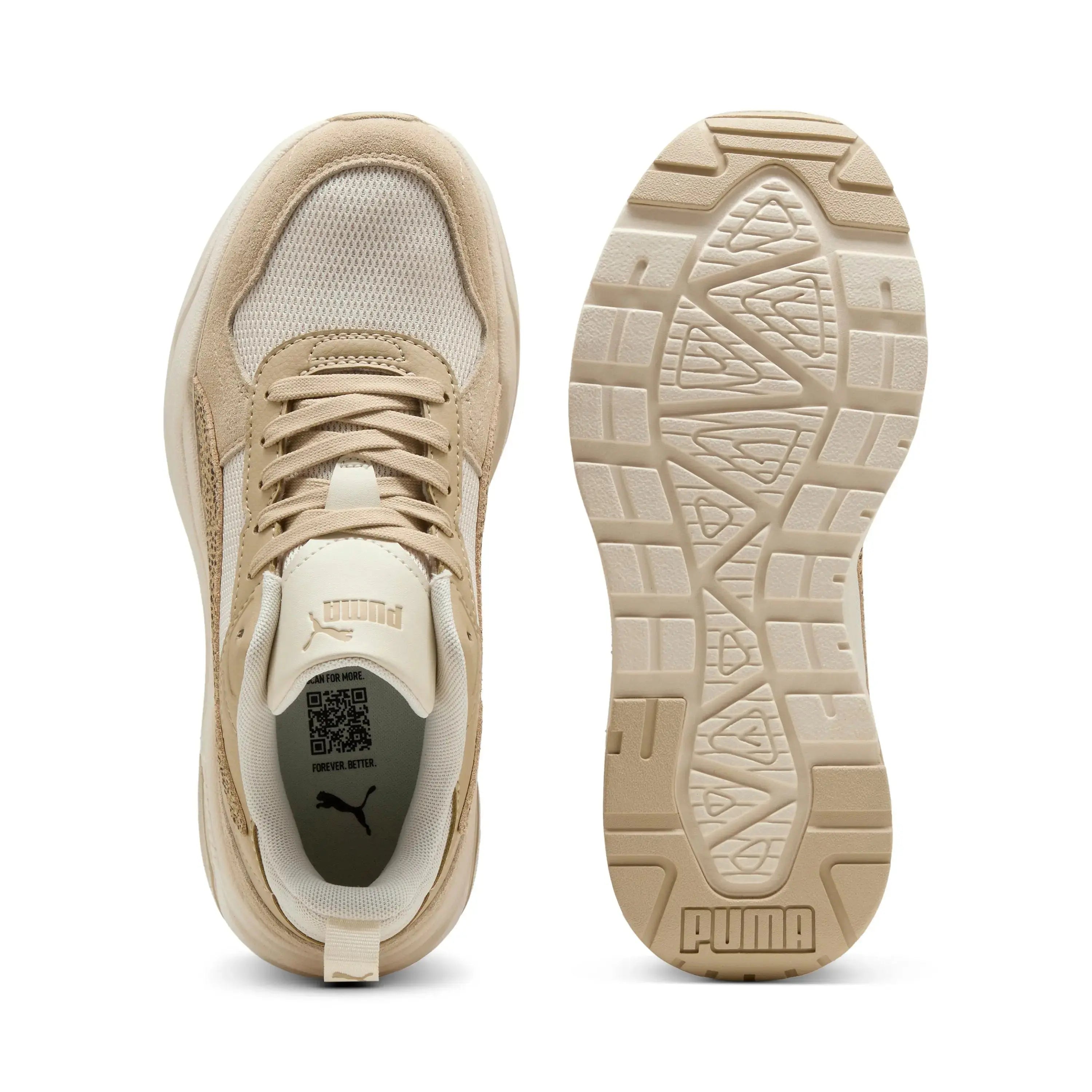 407003 TRINITY 3 LT TOCAT BEIGE/MACULATO PUMA