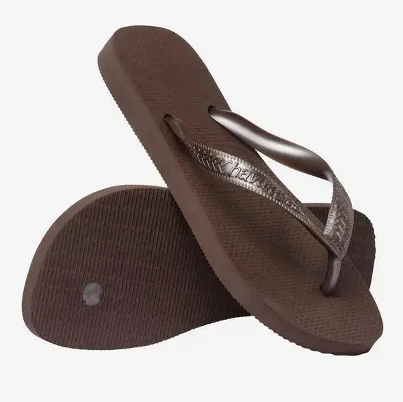 4137428 TOP TIRAS MARRONE HAVAIANAS