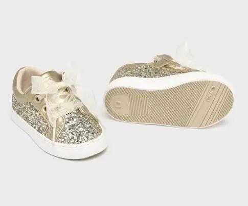 41620 SCARPA SPORTIVA GLITTER ORO MAYORAL