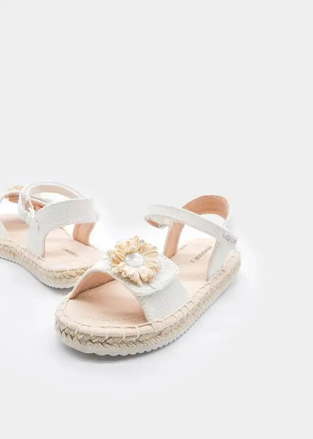 43753 SANDALI YUTA FIORE BIANCO MAYORAL