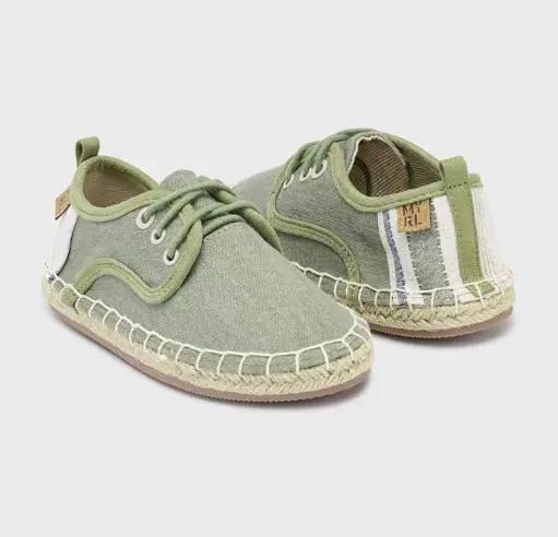 45682 ESPADRILLAS CORDONCINI VERDE MAYORAL