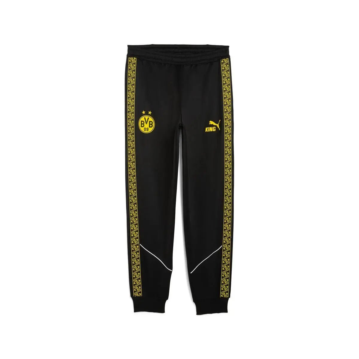 527082 BVB KING ANTHEM PANT NERO PUMA