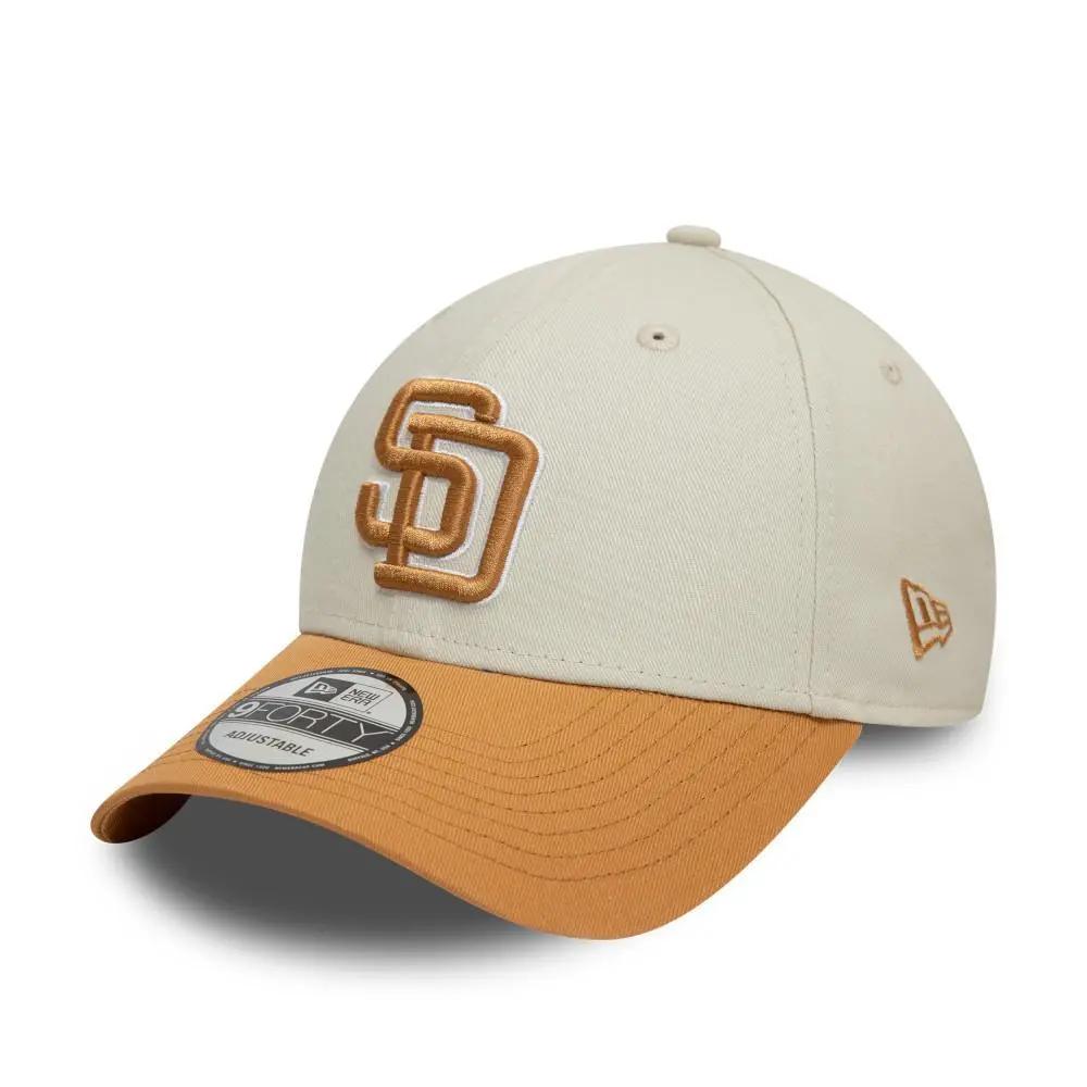 60595 WS PATCH 9FORTY BEIGE NEWERA