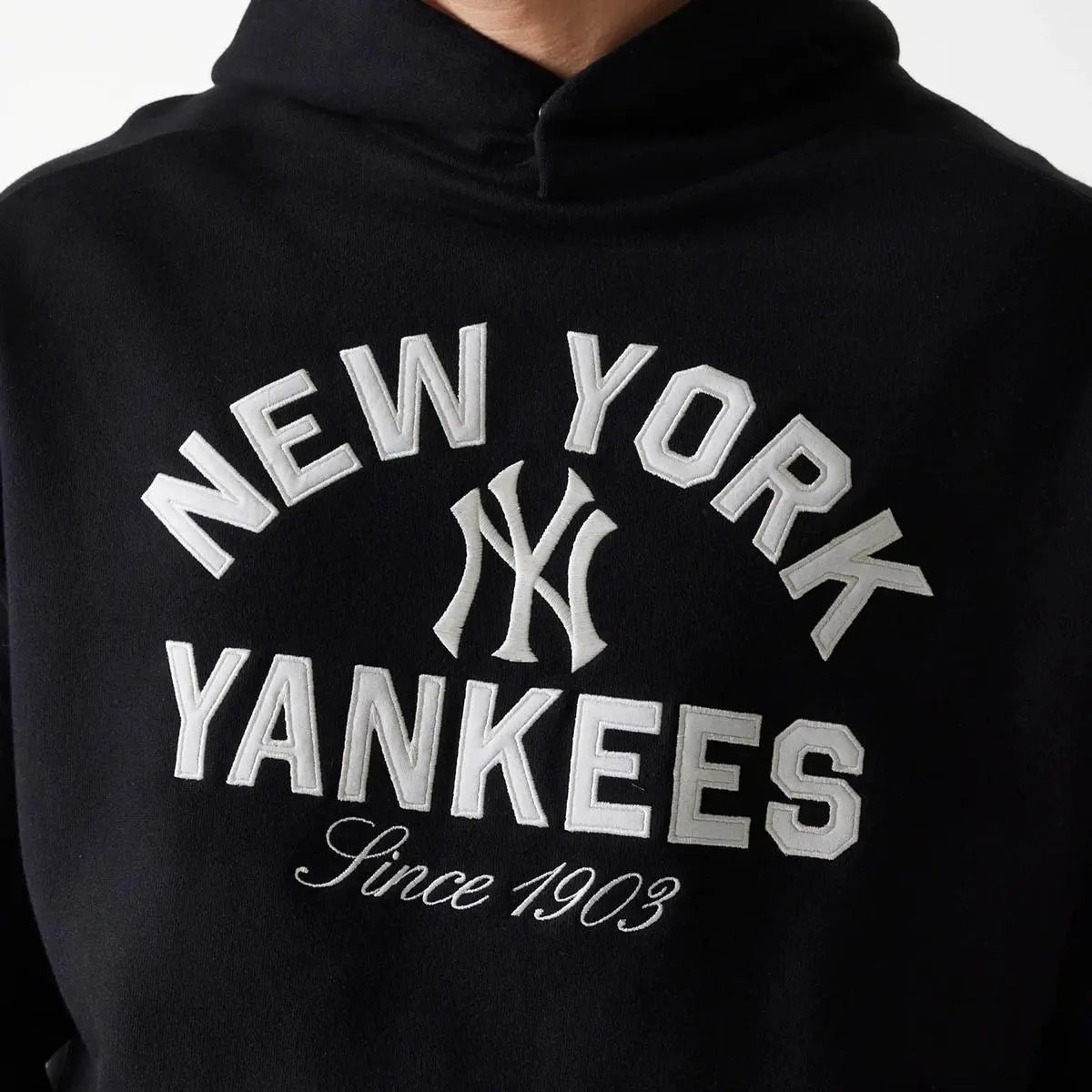 60684 MLB HERITAGE OS HOODIE NERO NEWERA