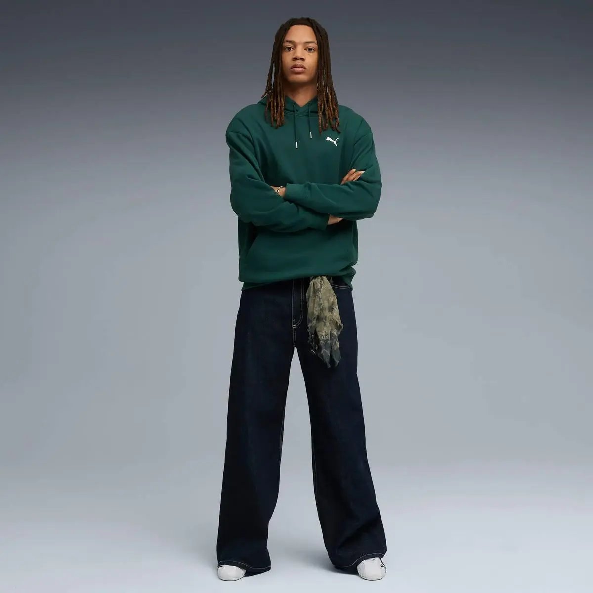 629648 WARDROBE ESS RELAXED VERDE PUMA