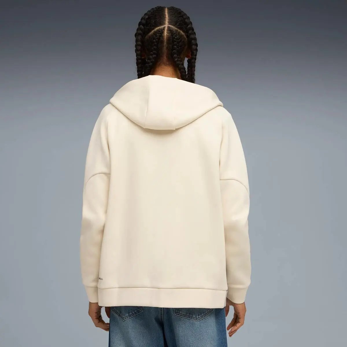 629674 TECH FULL-ZIP HO ALPINE BEIGE PUMA