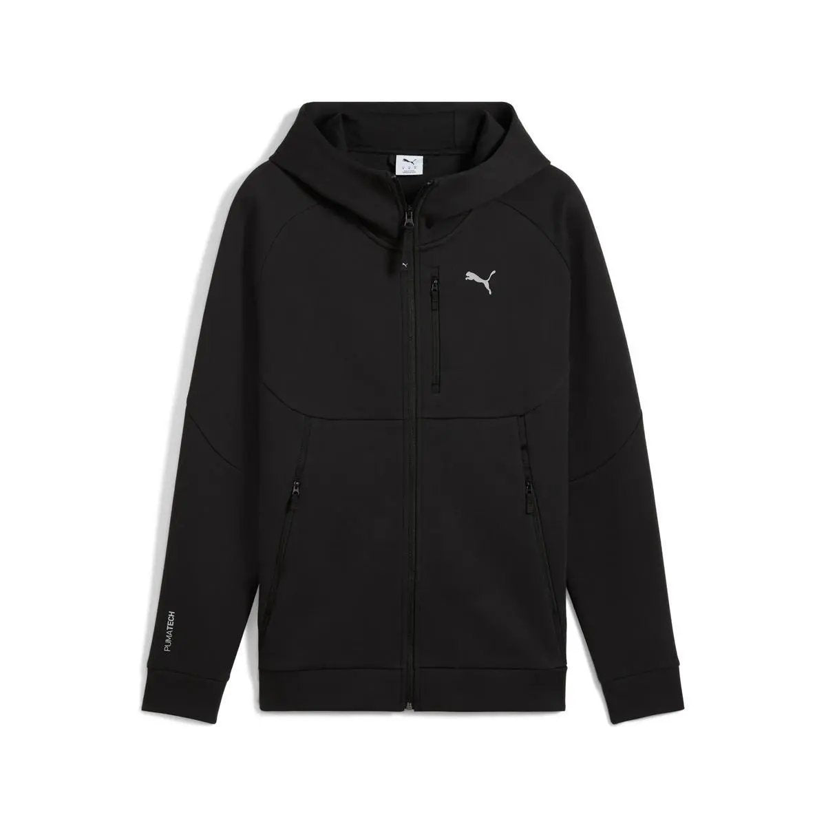 629674 TECH FULL-ZIP HO NERO PUMA