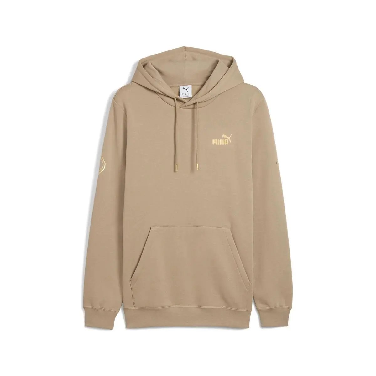 634454 MAXIMAL METALLIC HOODIE BEIGE PUMA
