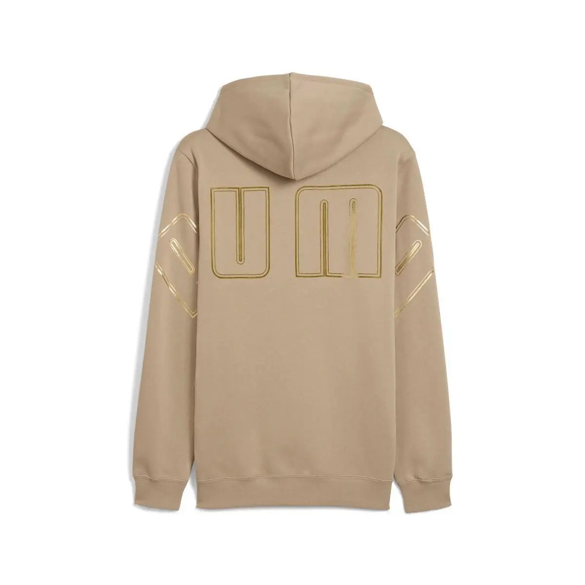 634454 MAXIMAL METALLIC HOODIE BEIGE PUMA