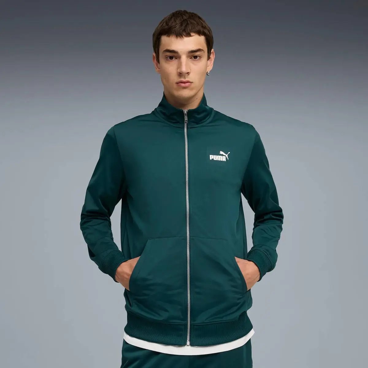 634457 MAXIMAL METALLIC T JACKET VERDE PUMA