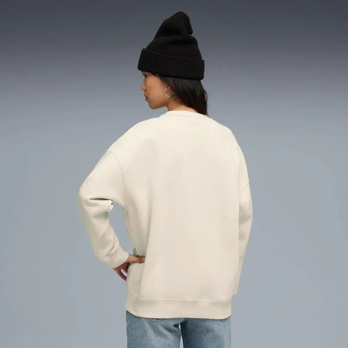 634462 MAXIMAL METALLIC CREW BEIGE PUMA