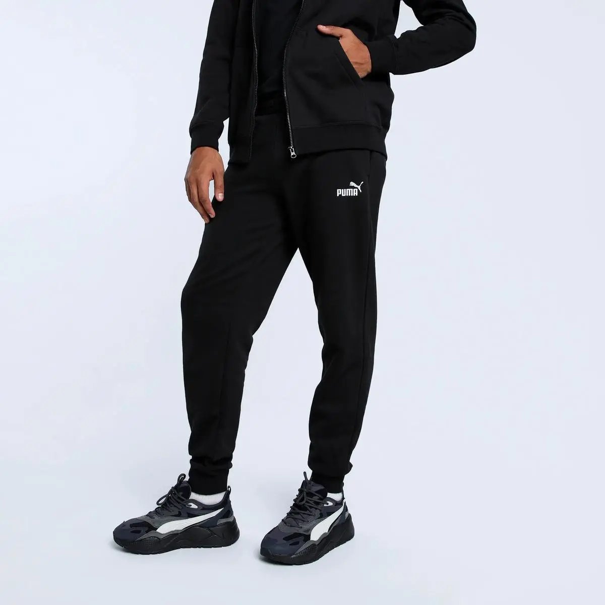 682606 ESS NO.1 LOGO SWEATPANTS NERO PUMA